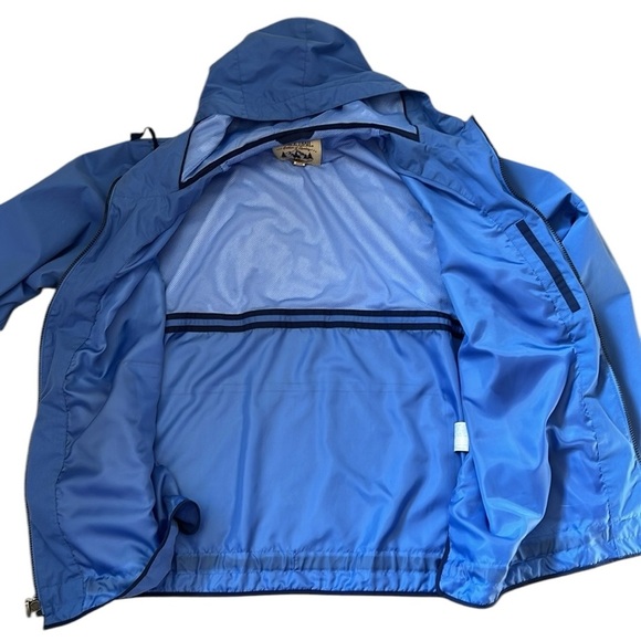 Vintage Pacific Trail Full Zip Hooded Jacket Hood Blue Drawstring Mesh Lined 2X - Picture 12 of 15